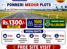 Ponneri Medur Plots - Thanigai Real Estate