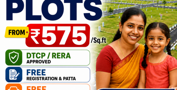 Ponneri Plots for Sale - DTCP Approved Plots in Ponneri